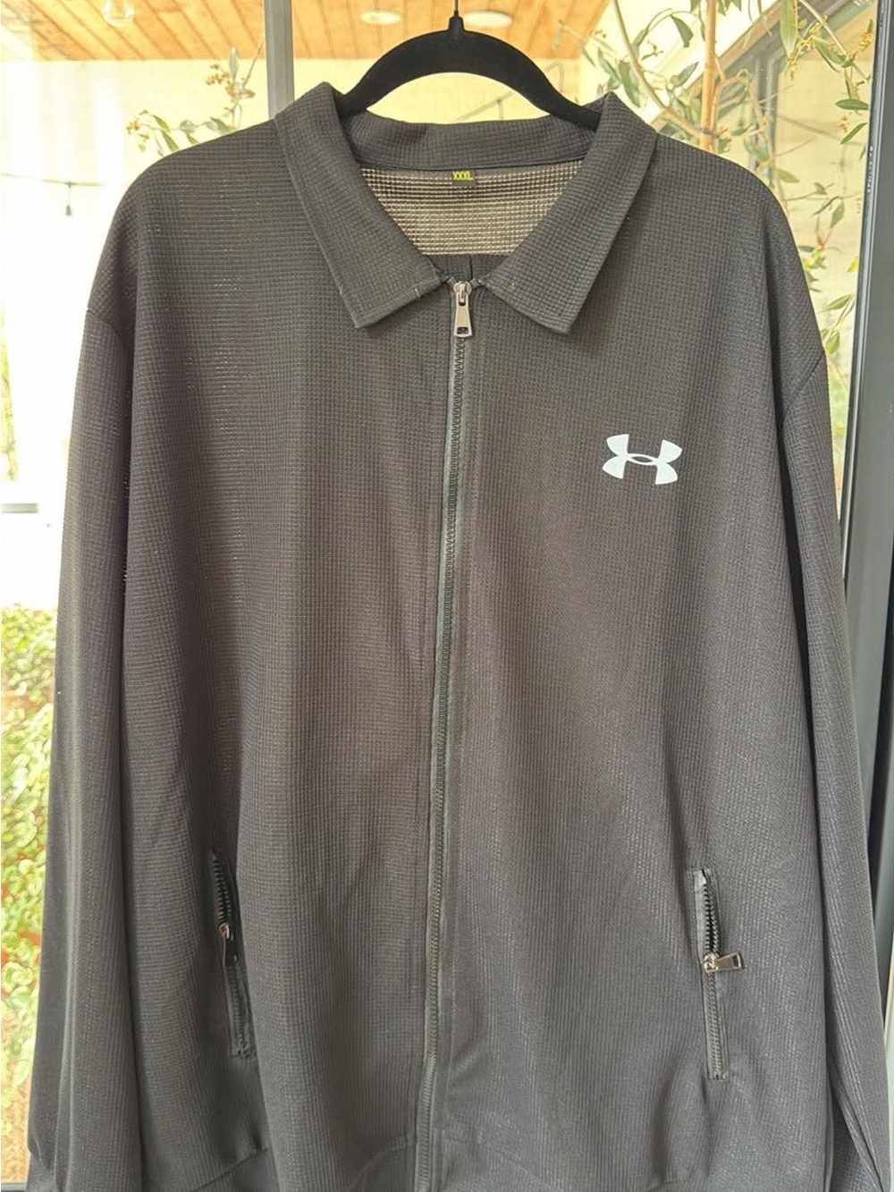 Under Armour Men's Charcoal Full-Zip Performance Jacket